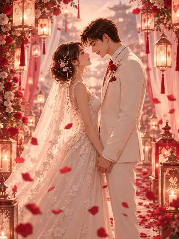 黄果漫剧《一夜甜婚》封面